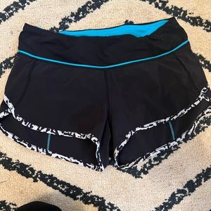 - Lululemon Speed Shorts Size 4